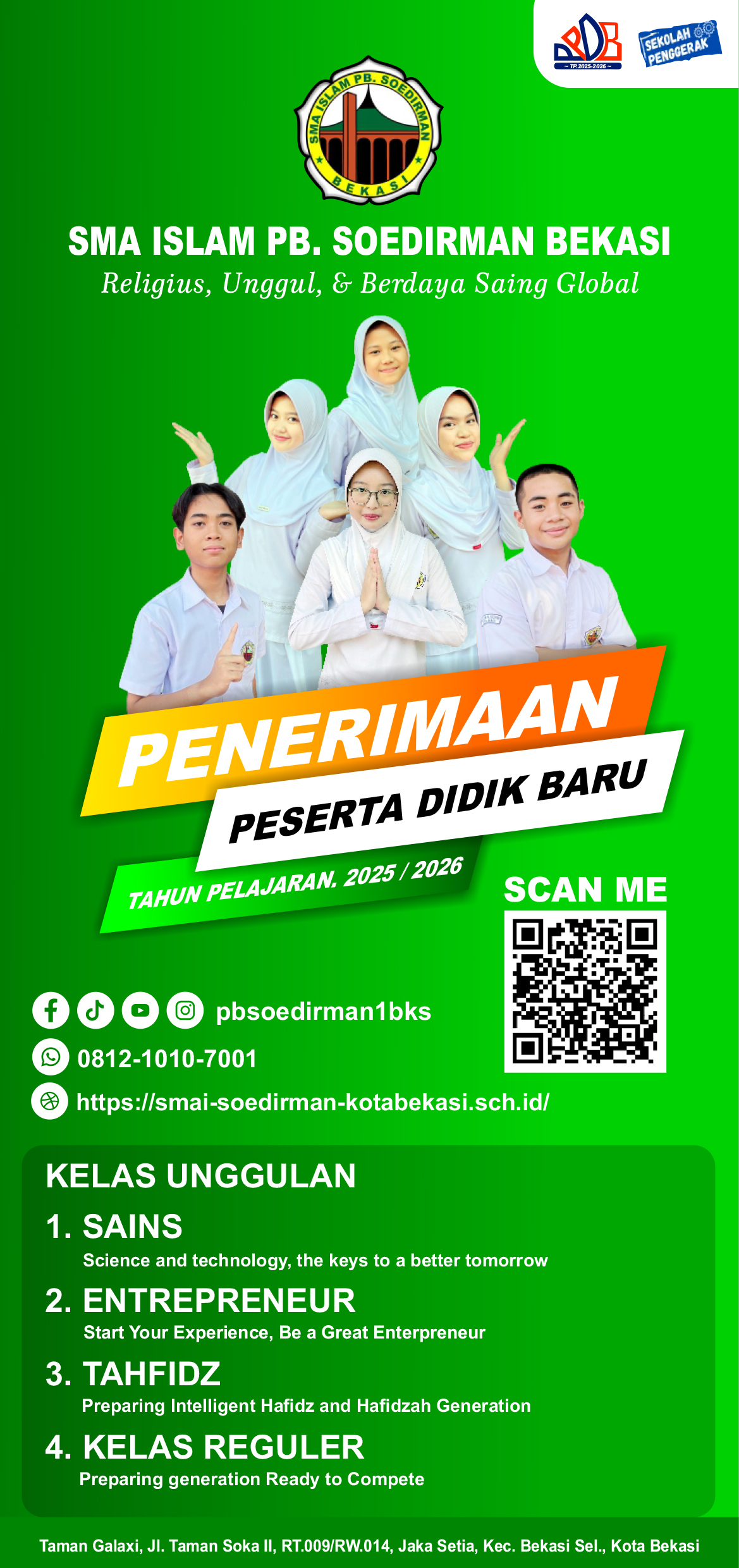 Brosur Penerimaan Peserta Didik Baru 1